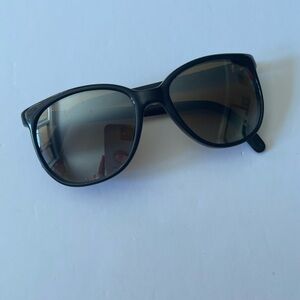 Vintage 80s Mirrored Reflective Sunglasses Black Frame Taiwan Unisex